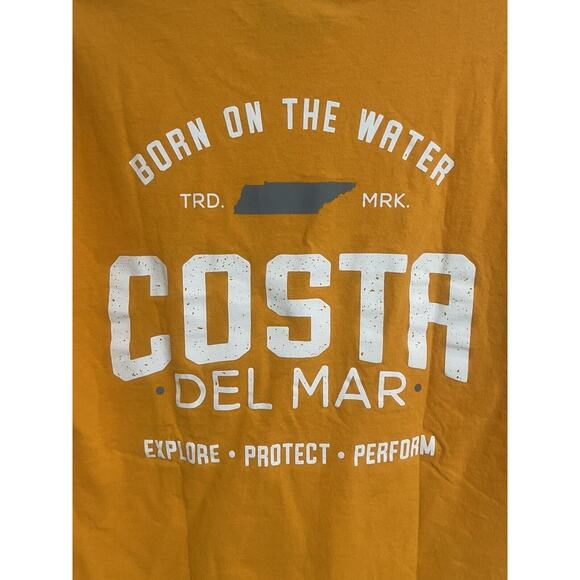 Costa Del Mar Born on the Water Tennessee T-Shirt Men’s Medium - Picture 6 of 8